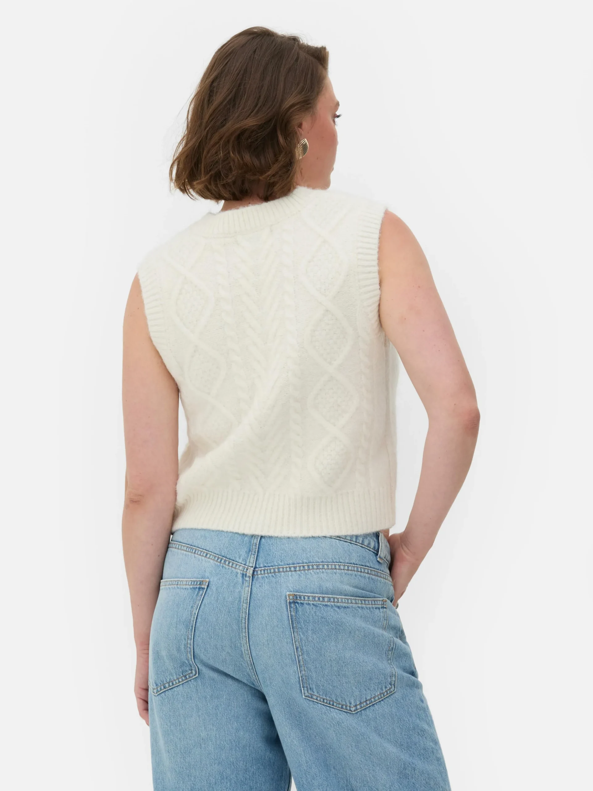 Débardeur En Maille Torsadée Rita Ora