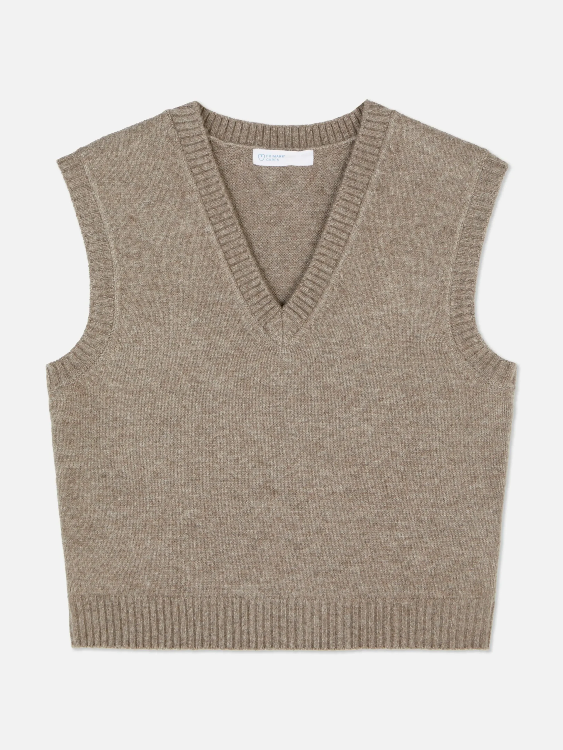 Débardeur Tricoté à Col En V