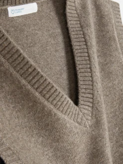 Débardeur Tricoté à Col En V