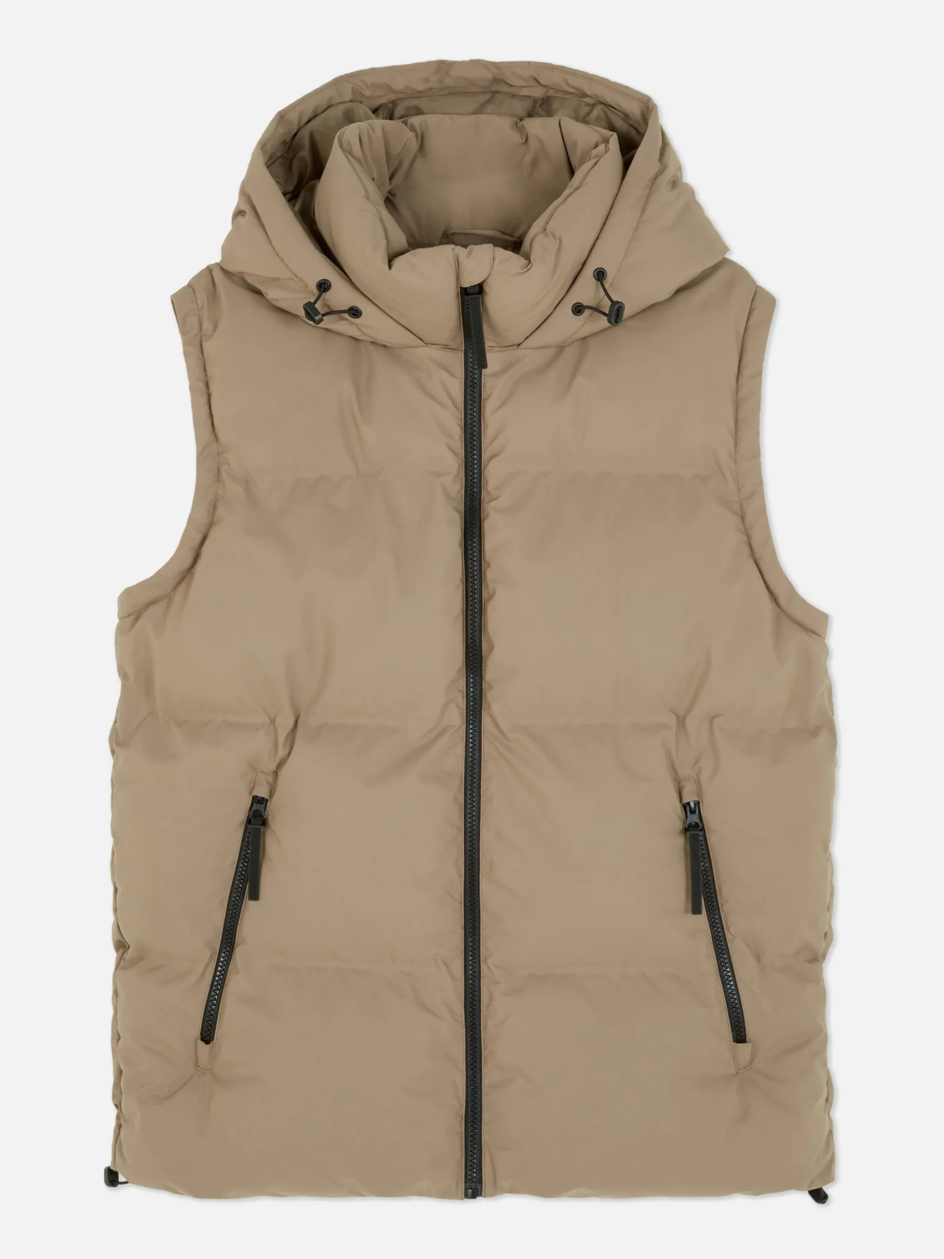 Doudoune Sans Manches à Capuche