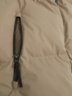 Doudoune Sans Manches à Capuche