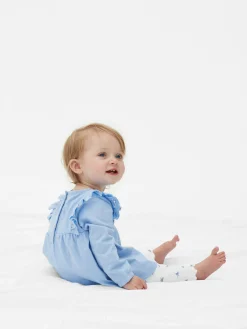 Ensemble Chemisier à Volants Et Legging