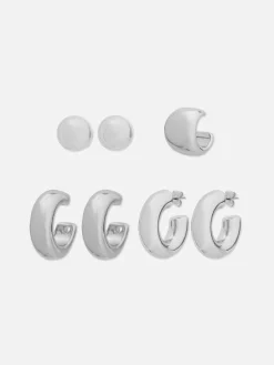 Ensemble Créoles Et Ear Cuffs