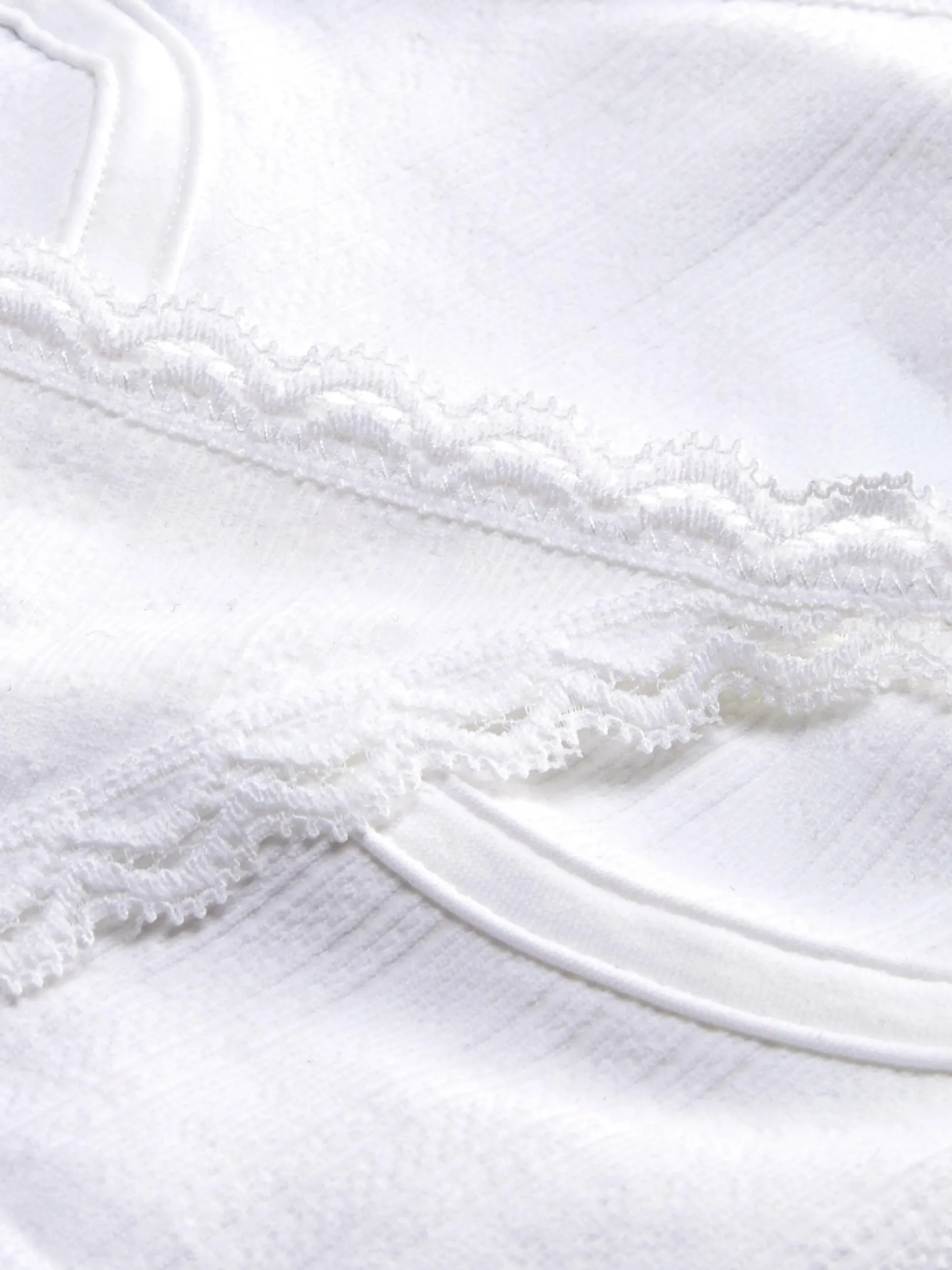 Ensemble De Lingerie En Pointelle Non Rembourré