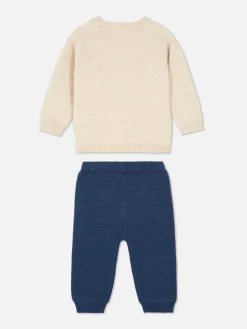 Ensemble Pull Tricoté Et Legging