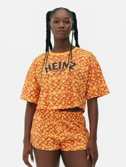 Ensemble Pyjama Court Graphique Heinz Beans