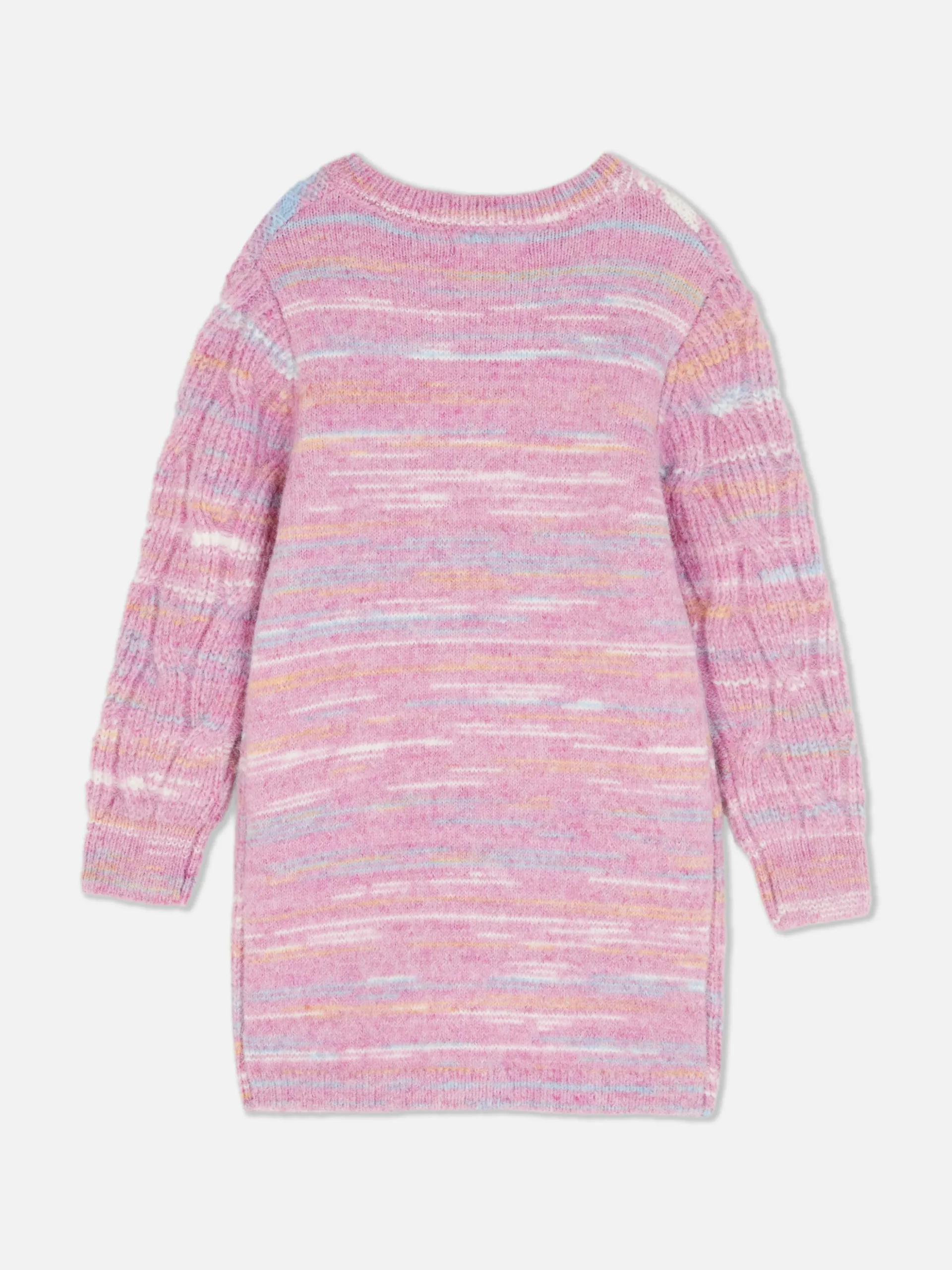 Ensemble Robe-pull En Maille Torsadée Et Collants