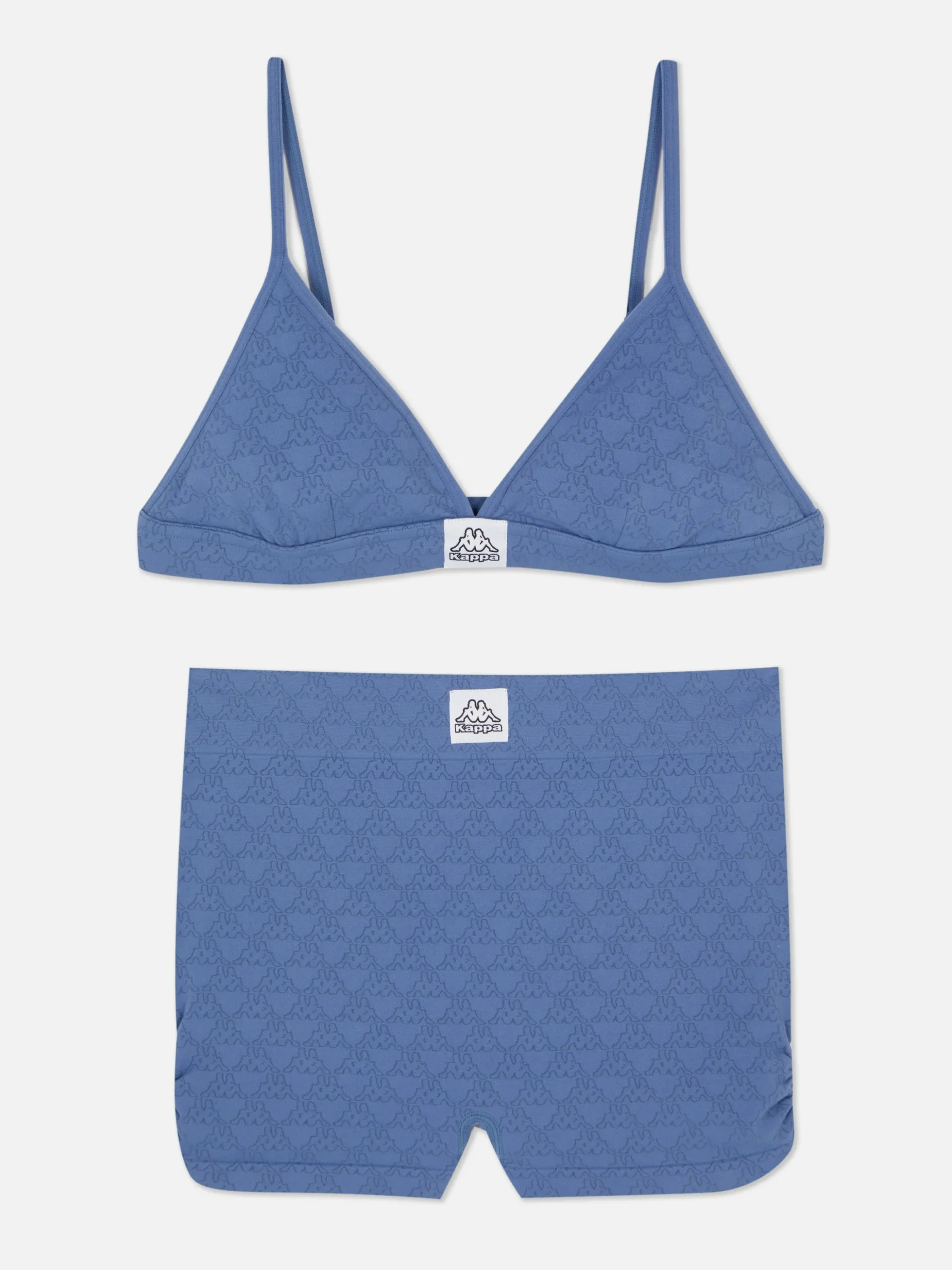 Ensemble Sans Coutures Brassière Triangle Et Short Kappa X Primark