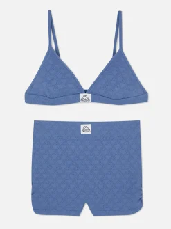 Ensemble Sans Coutures Brassière Triangle Et Short Kappa X Primark