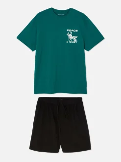 Ensemble Short Et T-shirt De Pyjama