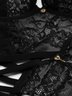 Ensemble Soutien-gorge Push-up Long Et String