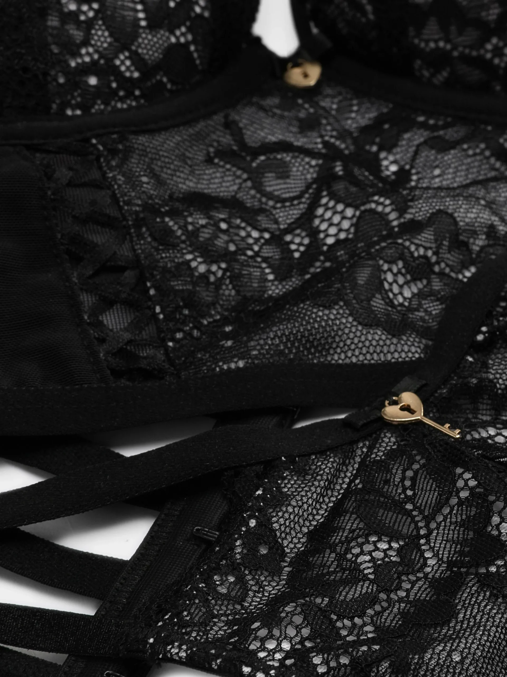 Ensemble Soutien-gorge Push-up Long Et String