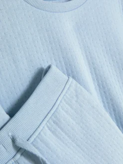 Ensemble Sweat-shirt Et Bas De Jogging Texturé