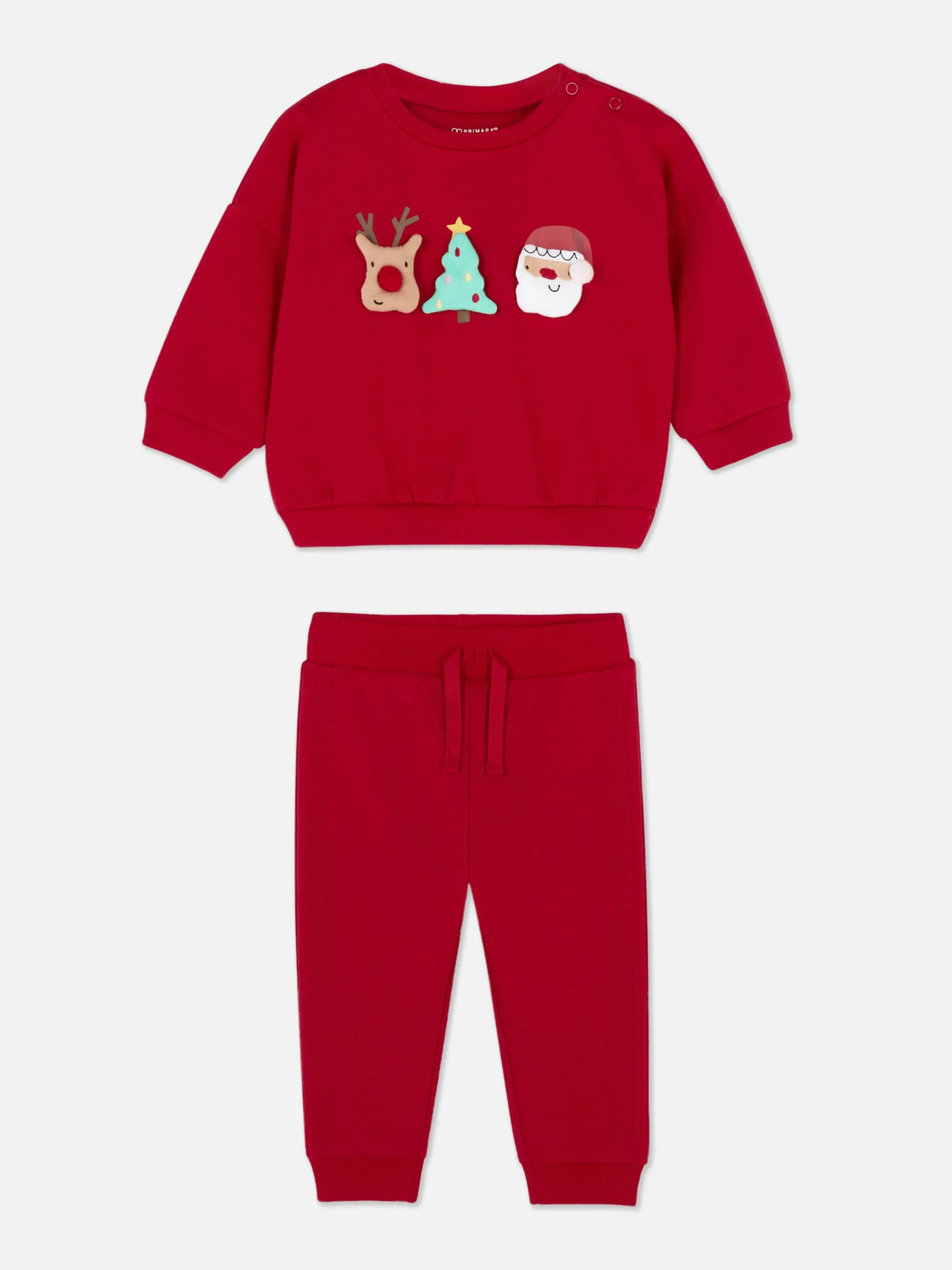 Ensemble Sweat-shirt Et Bas De Jogging De Noël