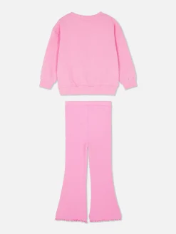 Ensemble Sweat-shirt Et Legging évasé Coordonné