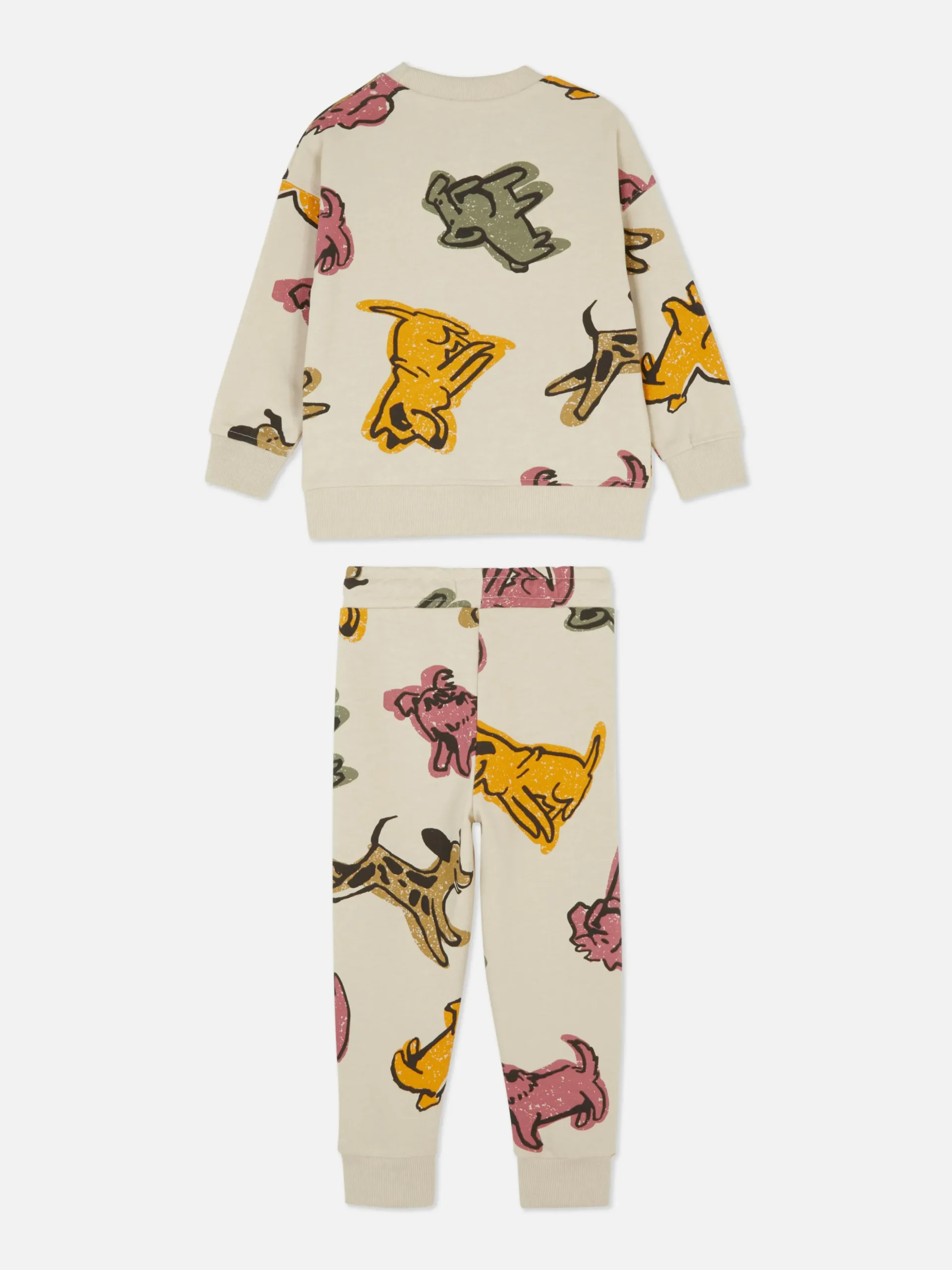 Ensemble Sweat-shirt Graphique Et Bas De Jogging Coordonné