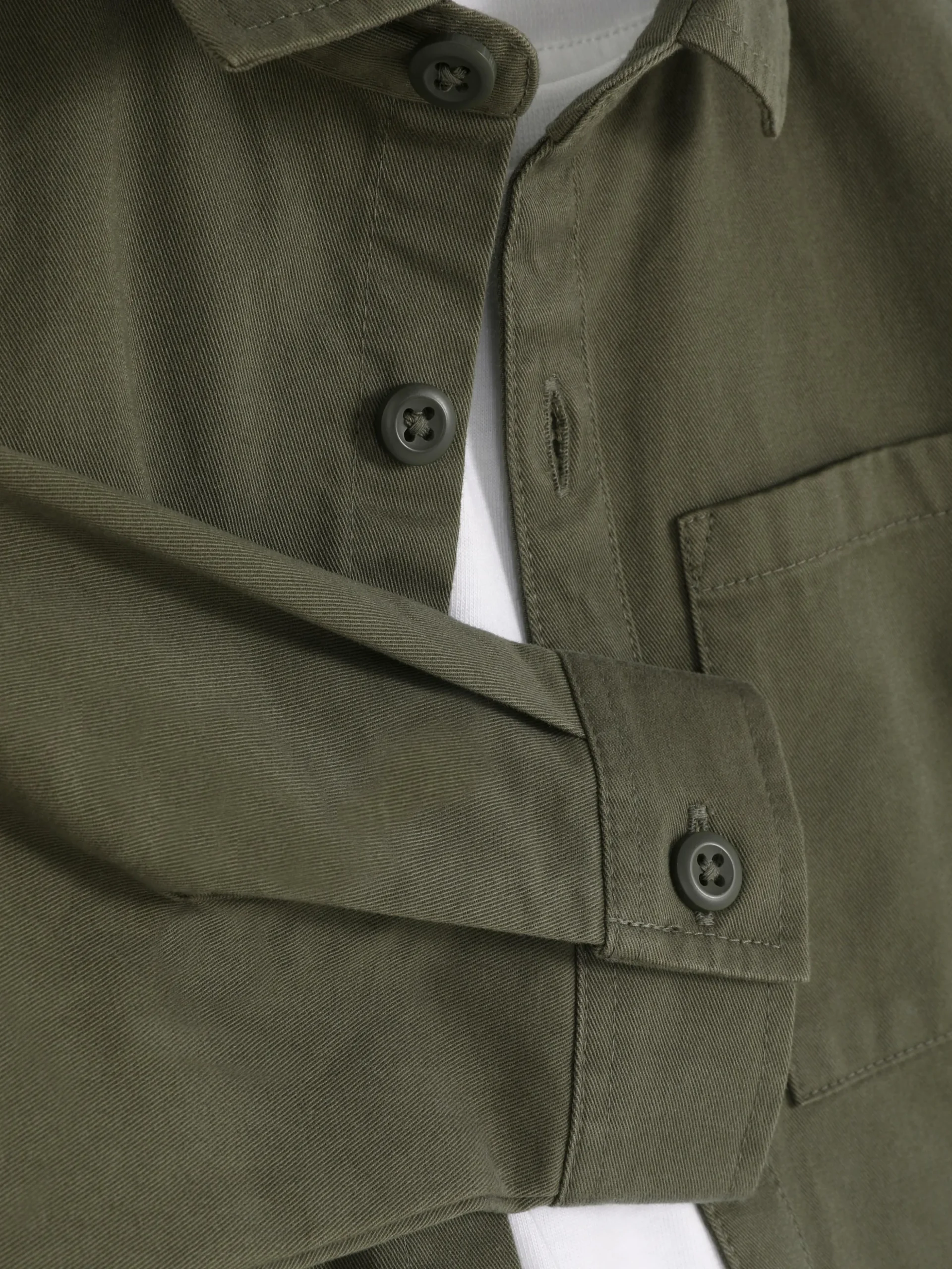 Ensemble T-shirt Et Chemise à Manches Longues