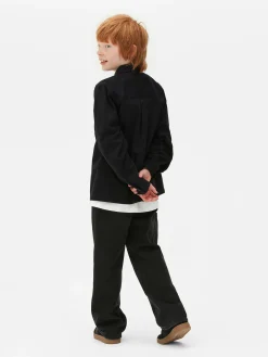 Ensemble T-shirt Et Chemise à Manches Longues