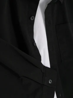 Ensemble T-shirt Et Chemise à Manches Longues