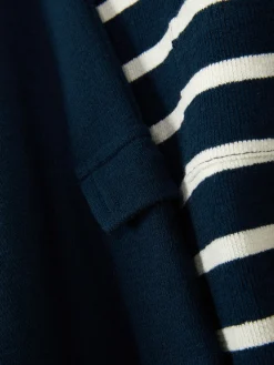 Ensemble T-shirt Rayé Et Bas De Jogging à Revers