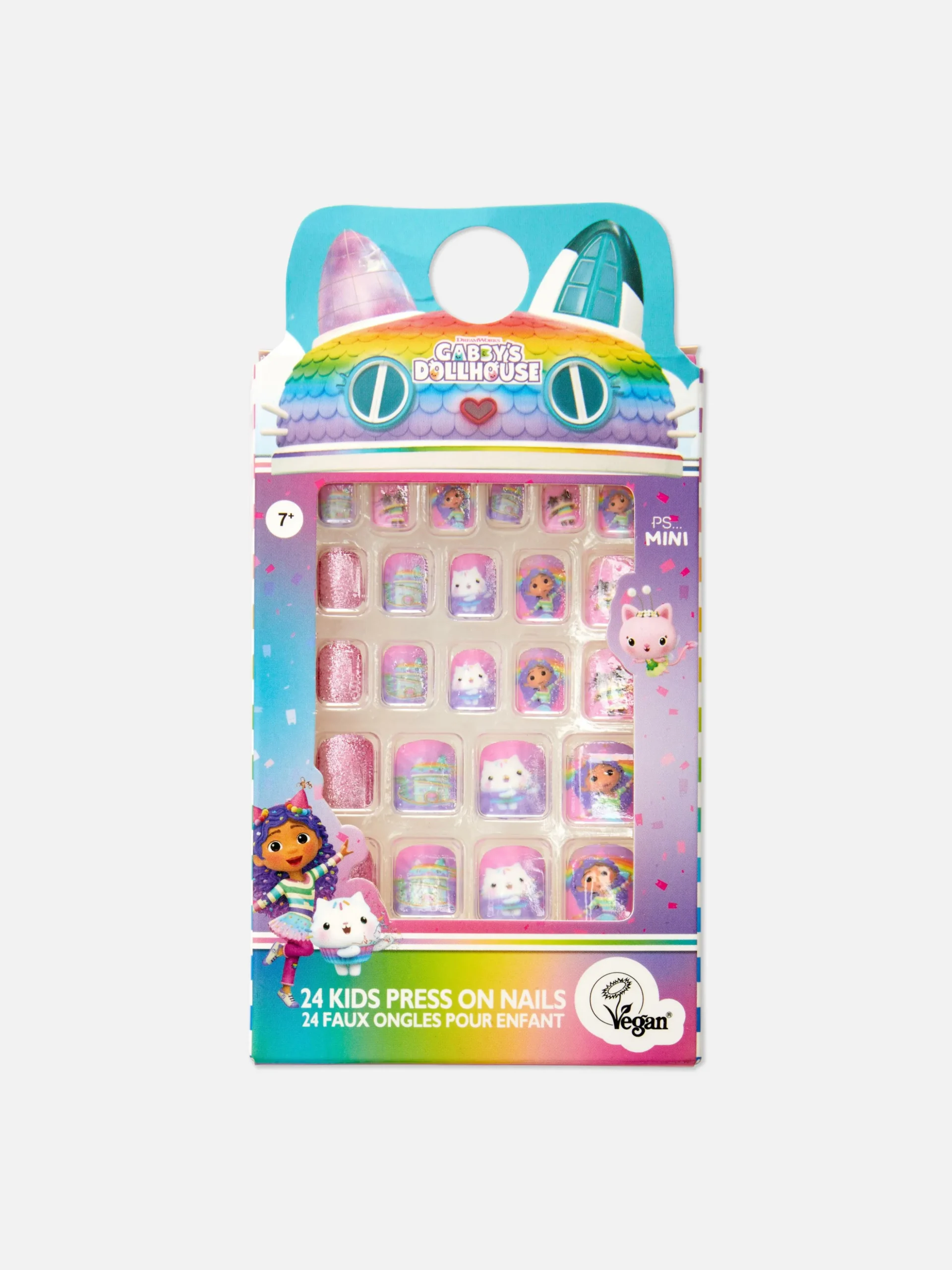 Faux Ongles Autocollants Gabby Et La Maison Magique