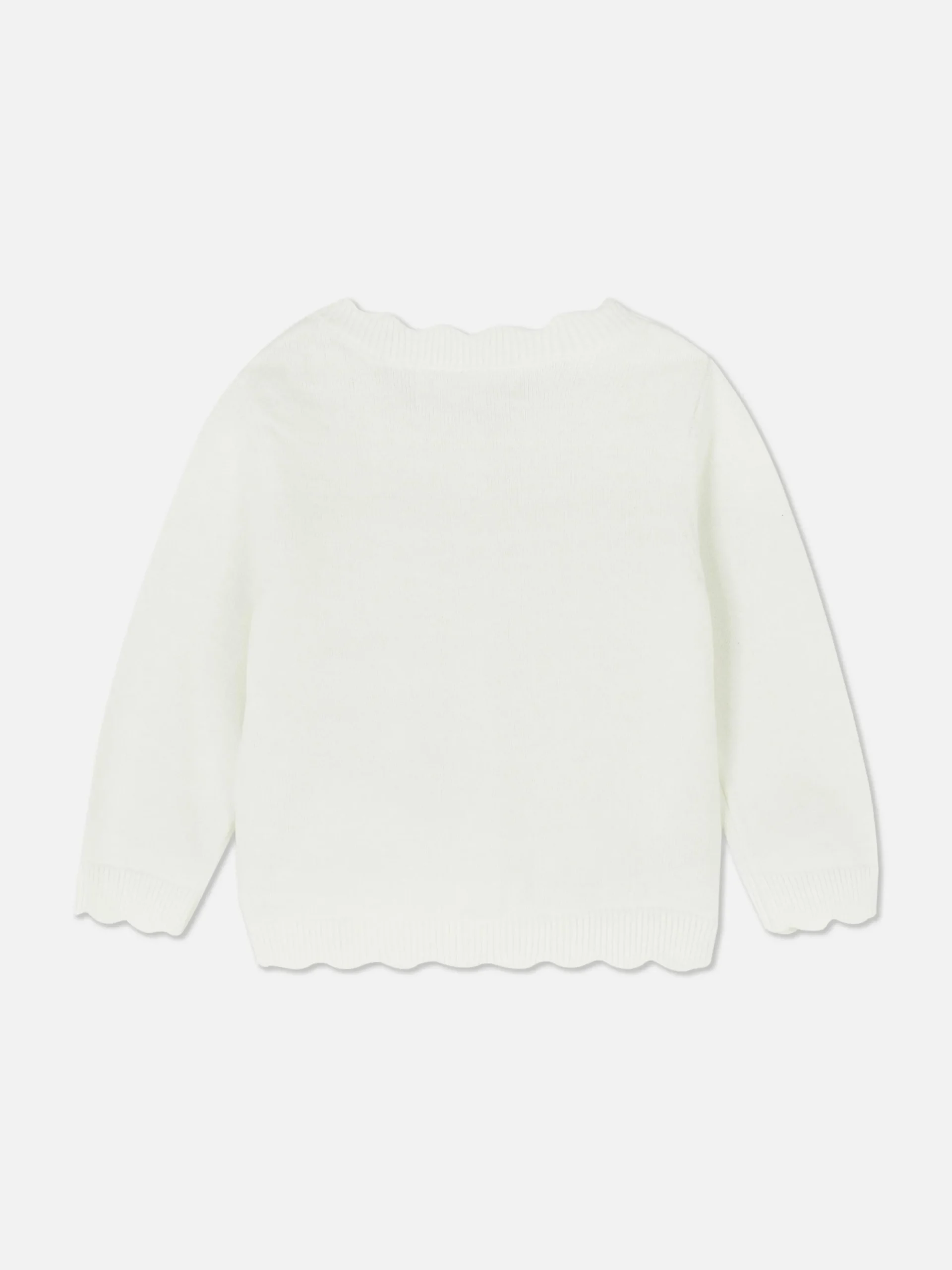 Gilet à Bordures Festonnées