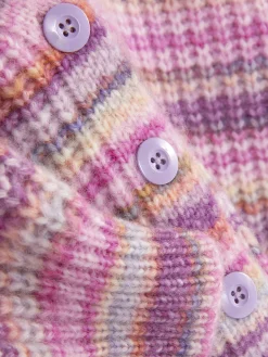 Gilet Boutonné à Rayures