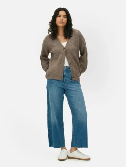 Gilet Décontracté à Col En V