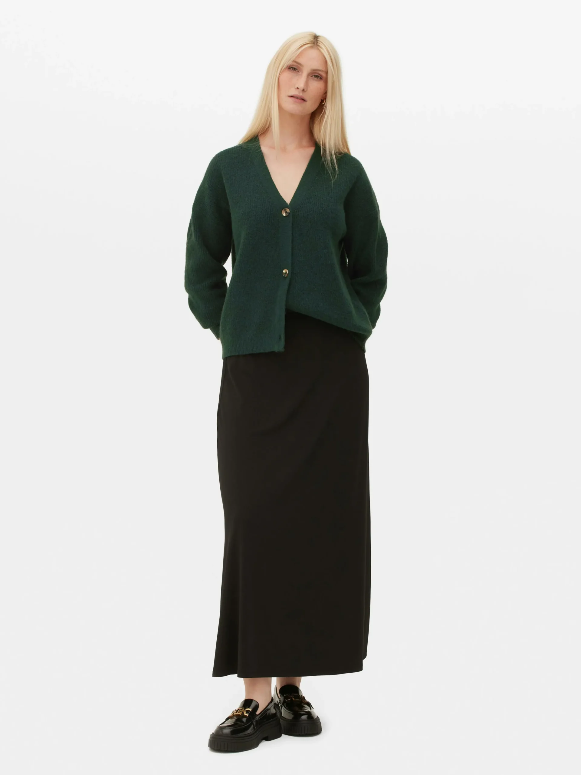 Gilet Décontracté à Col En V