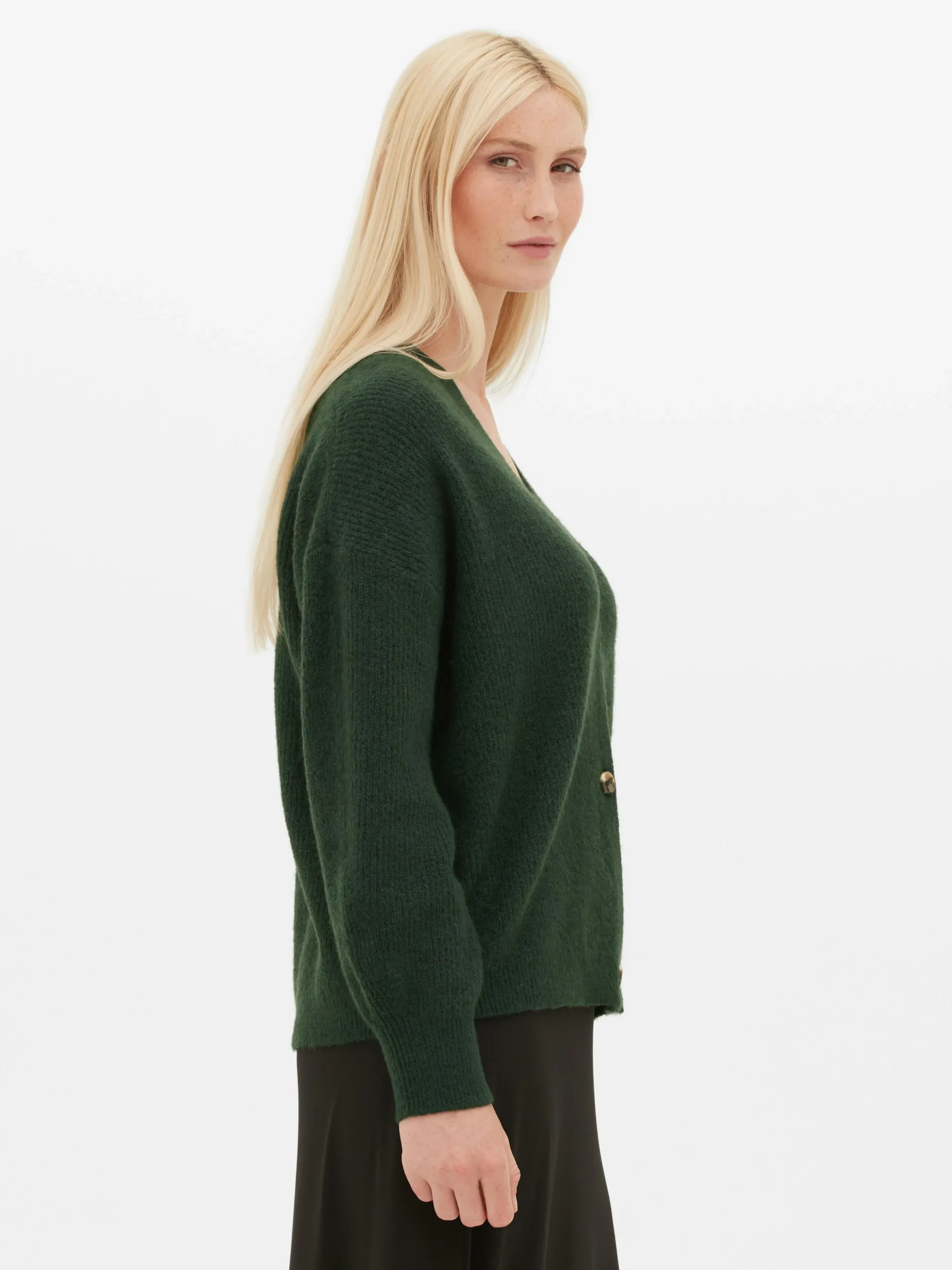 Gilet Décontracté à Col En V