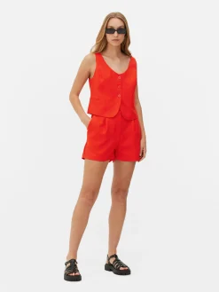 Gilet De Costume à Encolure Décolletée