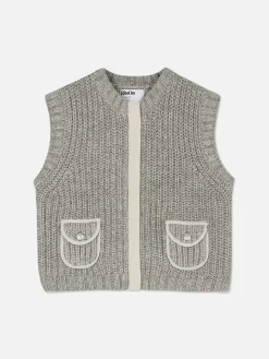 Gilet De Costume En Maille Rita Ora