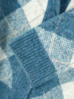 Gilet En Maille à Losanges à Coordonner Rita Ora