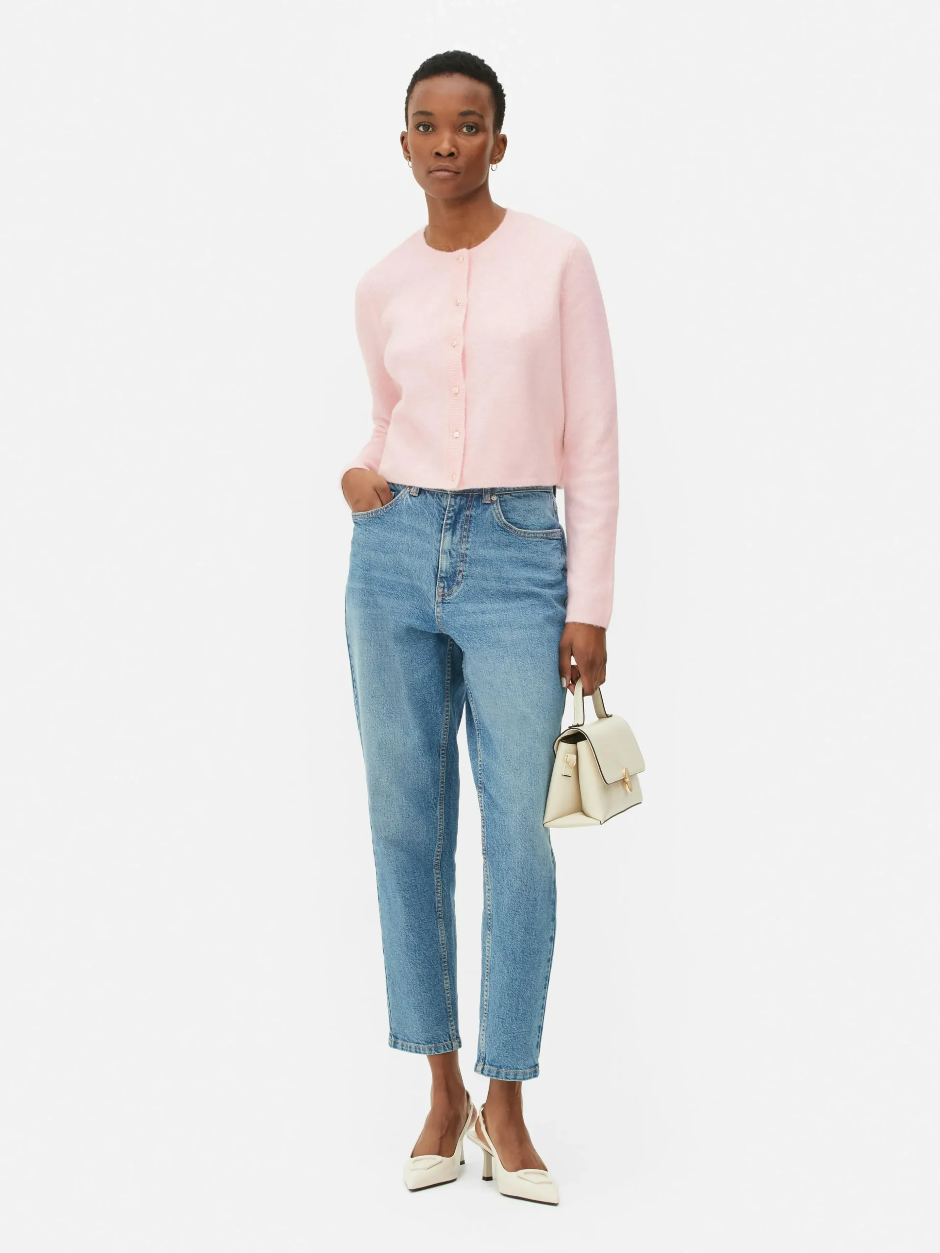 Gilet En Maille Boutonné