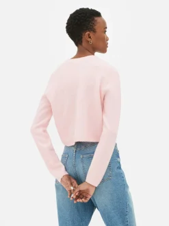 Gilet En Maille Boutonné