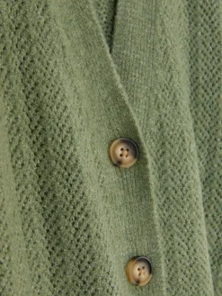 Gilet En Pointelle à Col En V