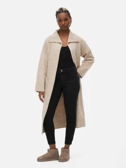 Gilet Long à Ceinture Paula Echevarría