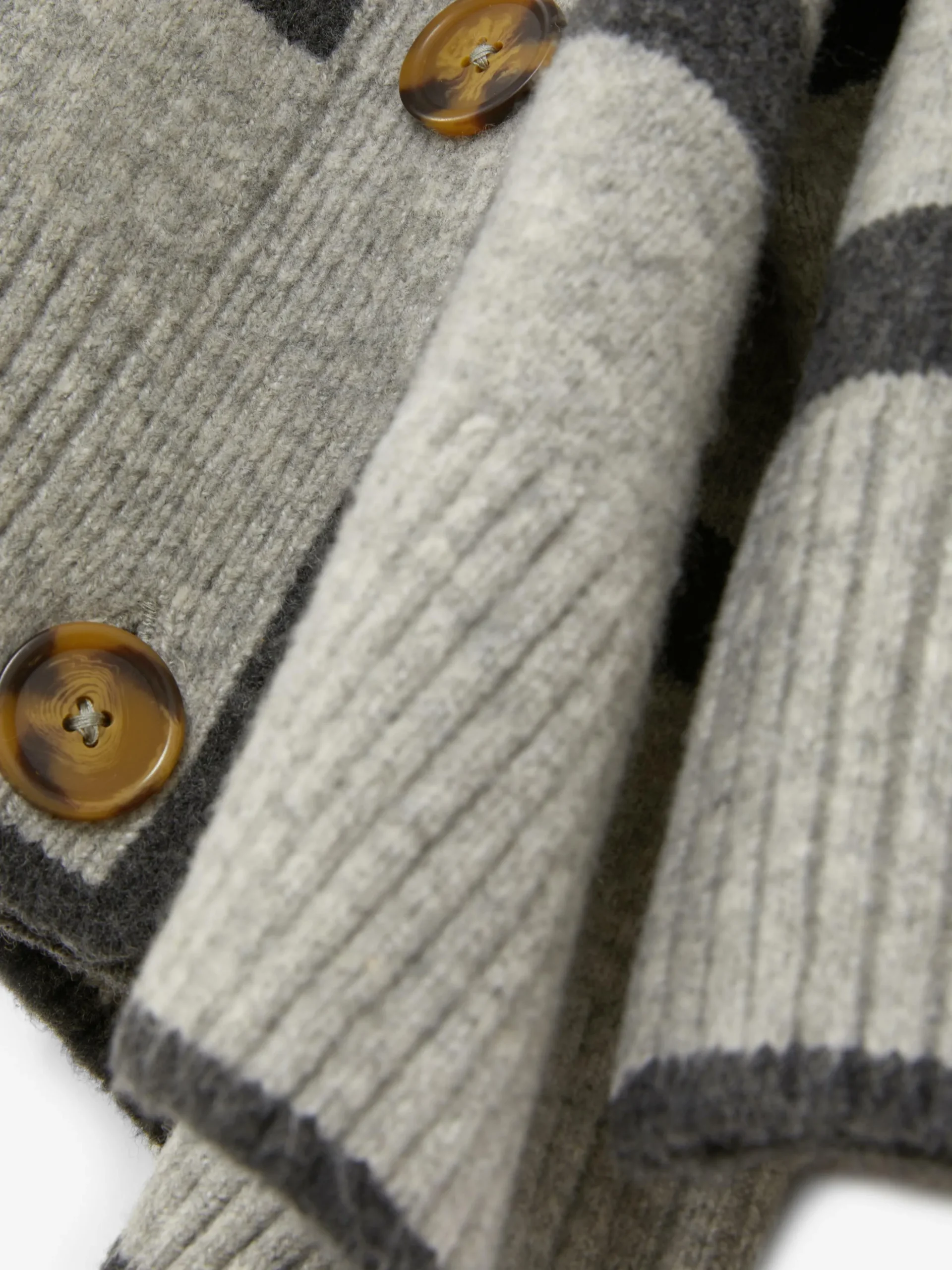 Gilet Long à Rayures