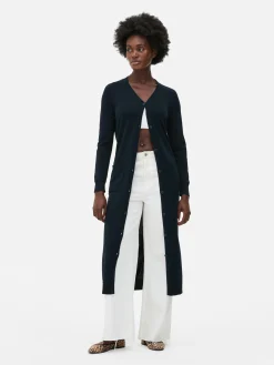 Gilet Long Boutonné