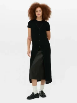 Gilet Long Sans Manches