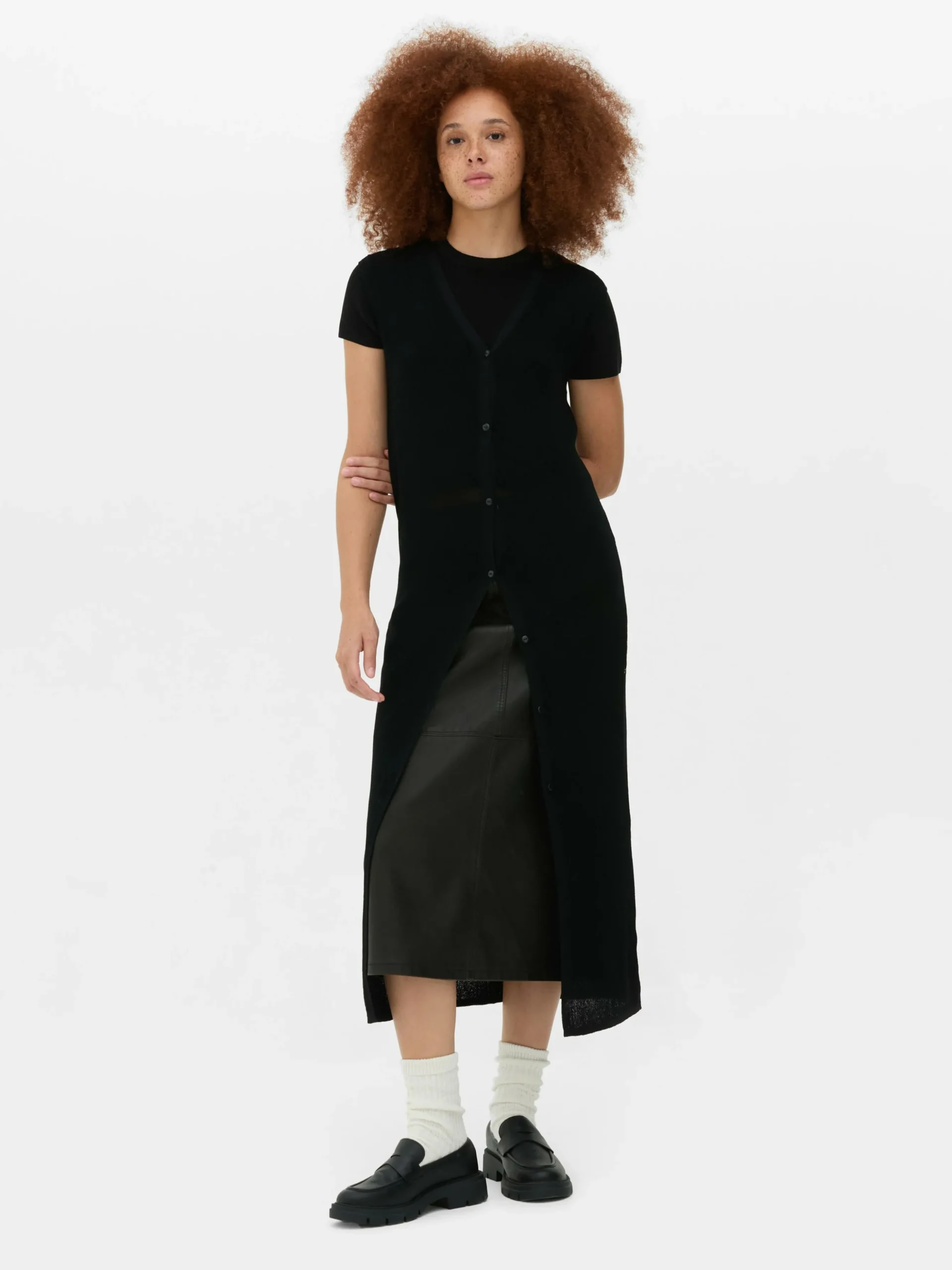 Gilet Long Sans Manches