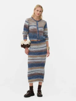 Gilet Space Dye à Coordonner Rita Ora