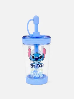 Gobelet Transparent Avec Paille Disney Lilo & Stitch