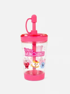 Gobelet Transparent Avec Paille Disney Munchlings