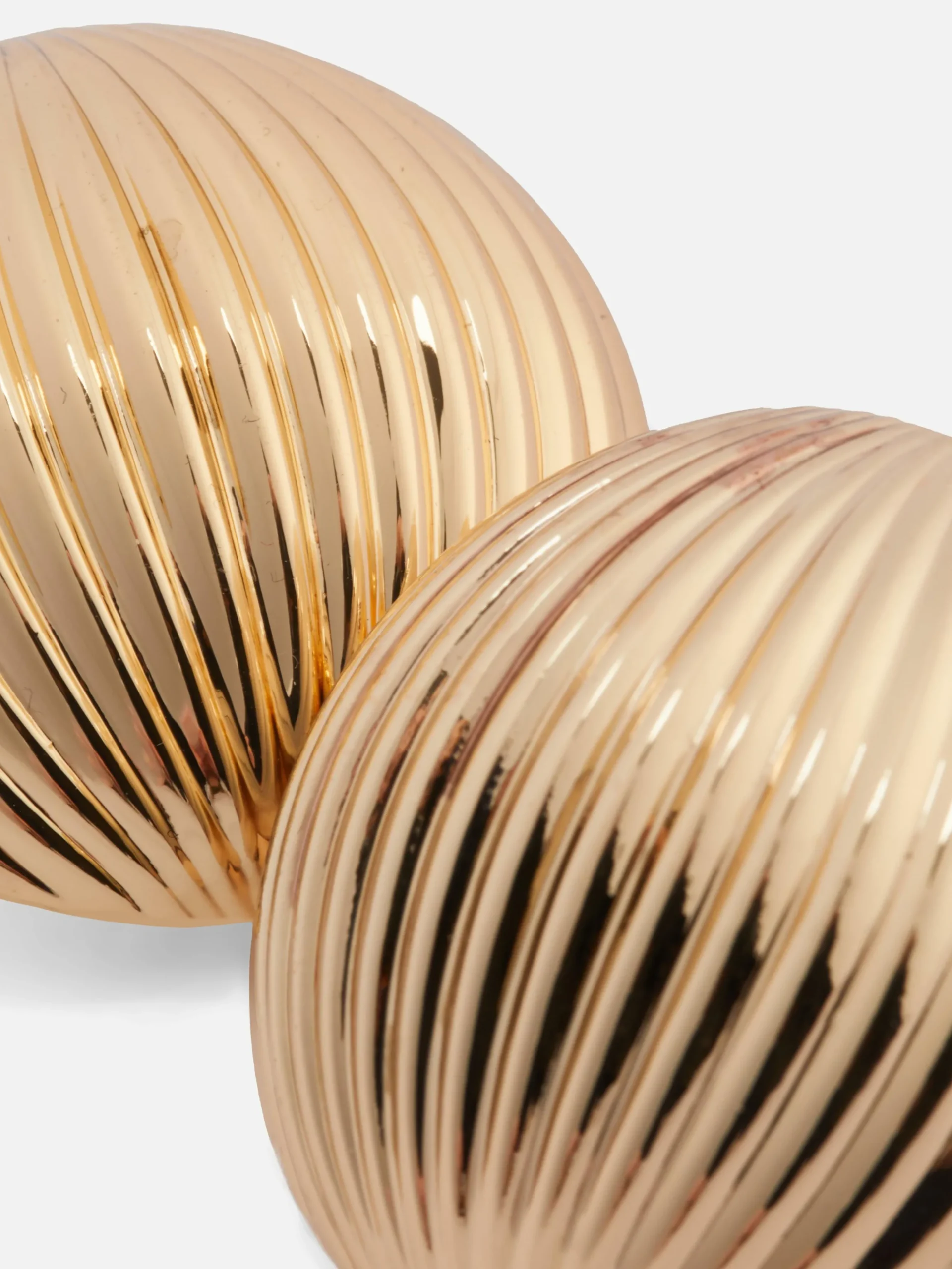 Grands Clous D'oreilles Striés Rita Ora