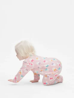 Grenouillère En Tissu Minky Disney Minnie Mouse