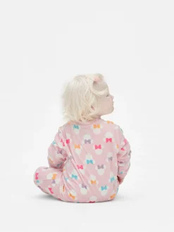 Grenouillère En Tissu Minky Disney Minnie Mouse