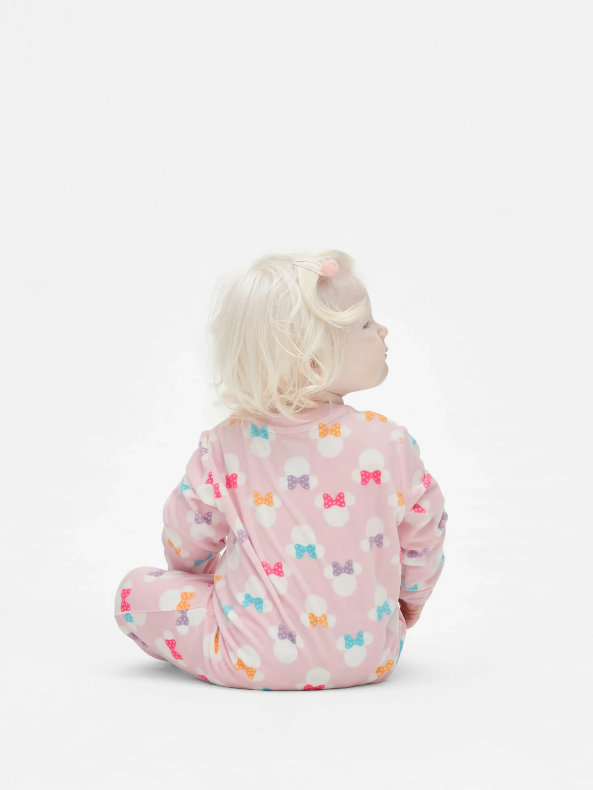 Grenouillère En Tissu Minky Disney Minnie Mouse