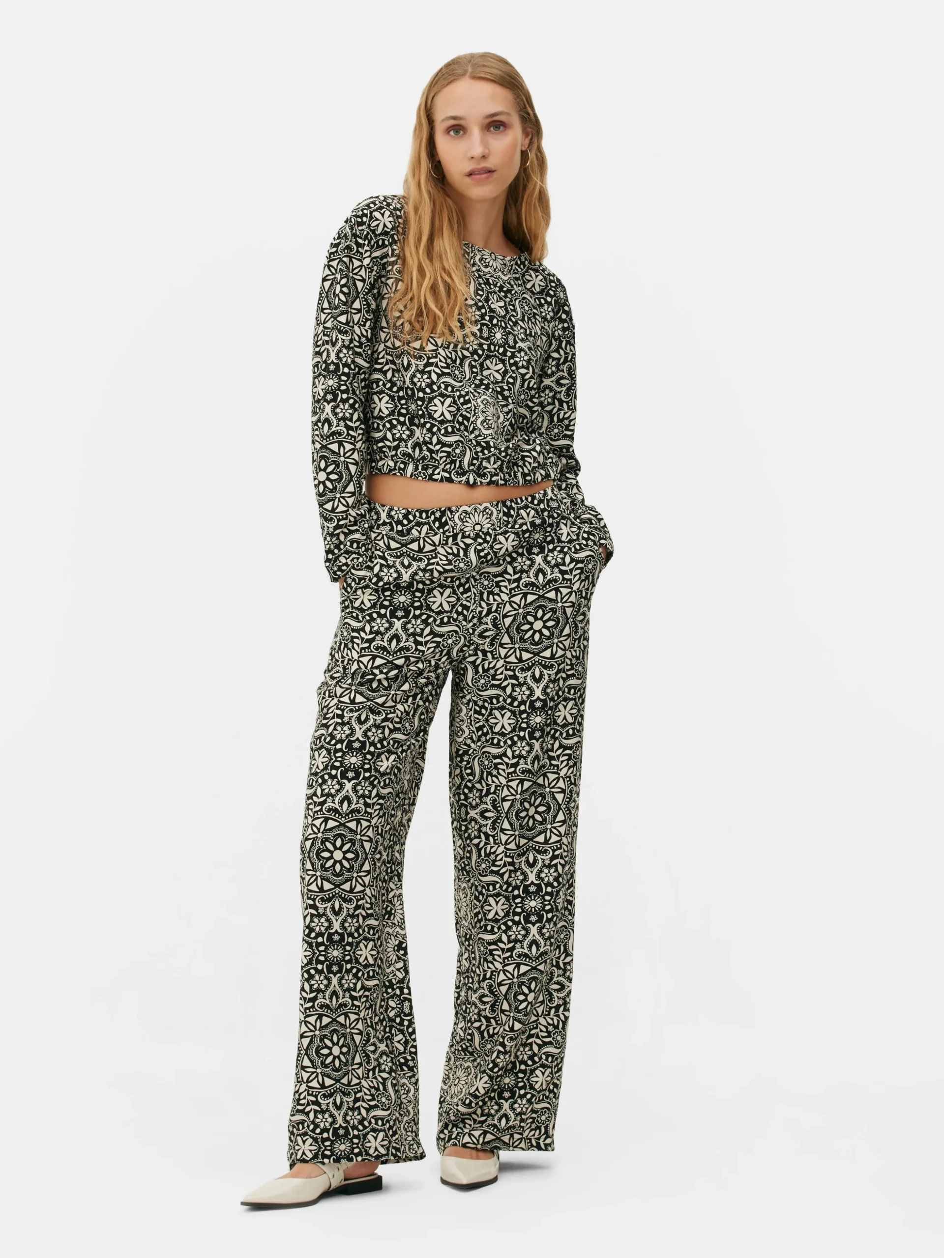 Haut à Manches Longues Avec Cordon De Serrage à Coordonner