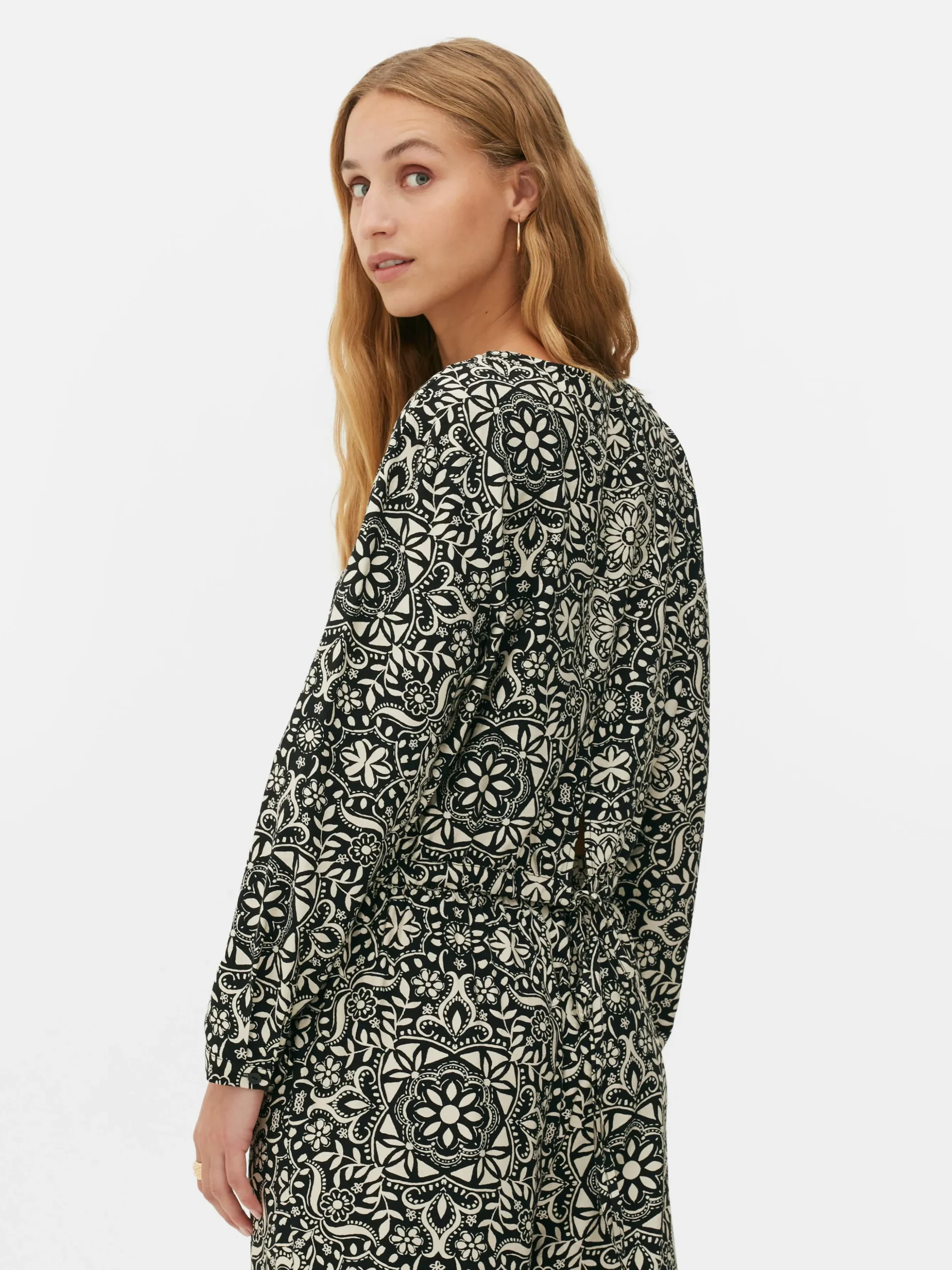 Haut à Manches Longues Avec Cordon De Serrage à Coordonner